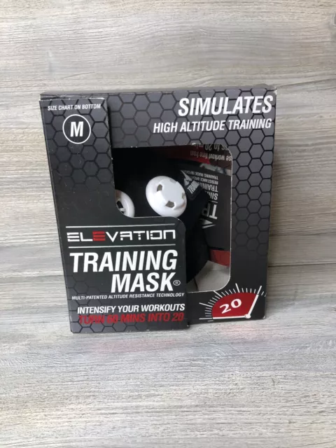 Elevation High Altitude Training Mask Elevation Intense Workout Medium Black