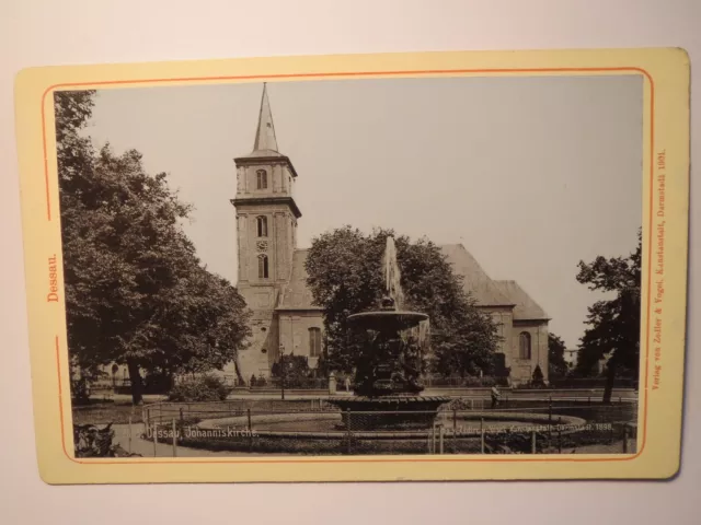 Dessau - Johanniskirche - Lichtdruck / KAB