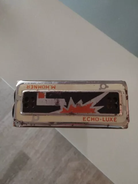M.HOHNER  HARMONICA ECHO-LUXE DE  1940's