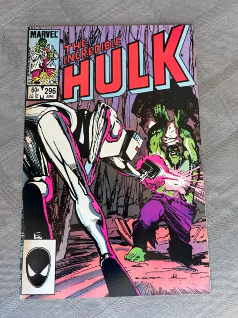 The Incredible Hulk Volume 1 N°296 Vo En Très Bon État / Very Fine