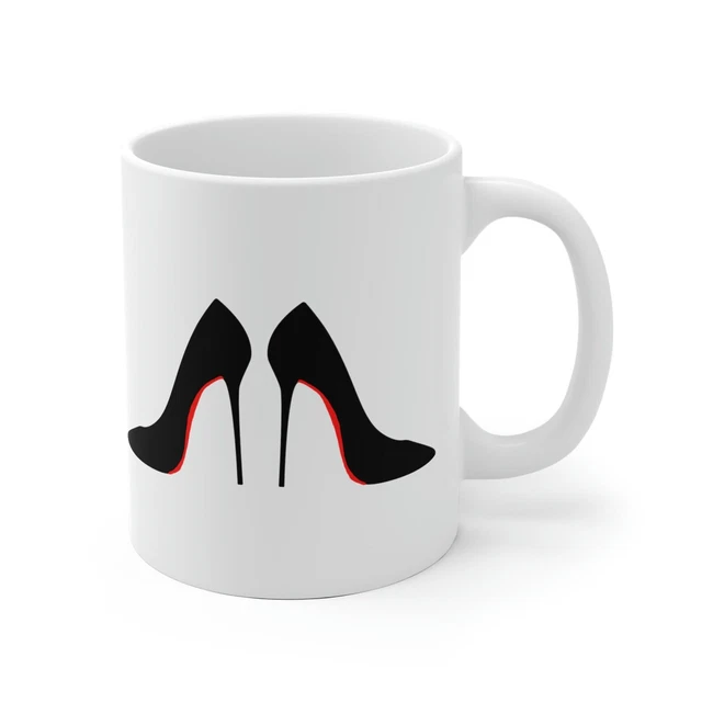 Red Bottoms Coffee Mug High Heels Tea Cup Girls Gift Idea Bridesmaid Gift Bride