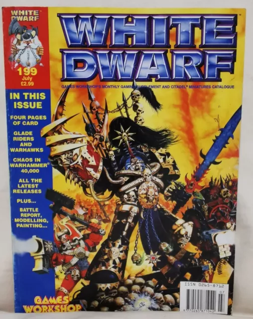 WHITE DWARF Magazine Issue 199 - Warhammer 40K - 1996