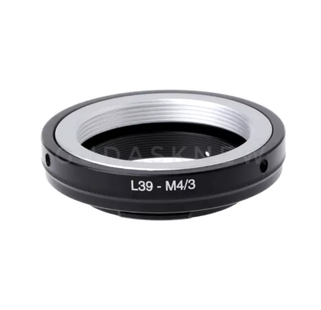 Professional Leica L39 (LTM) to Micro 4/3rds Lens Adapter. M43 Four Thirds M39