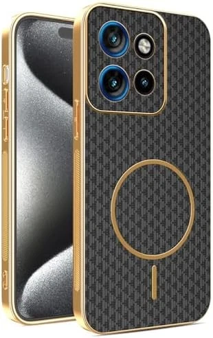 Custodia Portafoglio In Pelle PU Con Supporto E Slot Per Carte Per Motorola Edge 50 Neo/60 Neo/ThinkPhone 25, Rossa