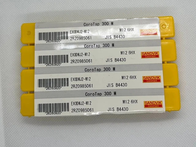 SANDVIK Spiral Tap 300M EX0DMJ2-M12 TiCN Coating M12 6HS