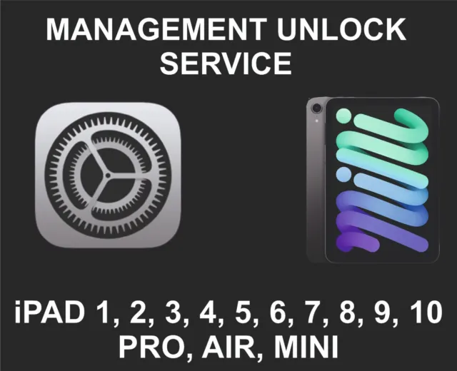 Management Unlock Service, Tablet All Models