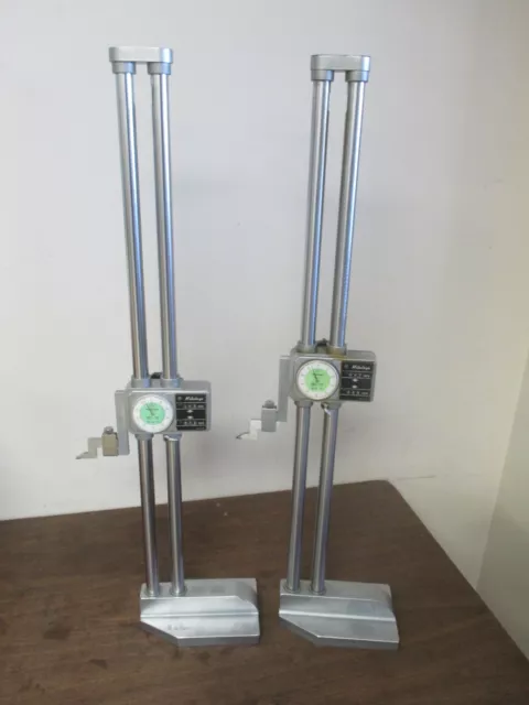 USED Mitutoyo 192-114 Dual Beam 24" Dial Height Gage with Digital Counter USED Mitutoyo 192-114 Dual Beam 24" Dial Height Gage with Digital Counter
