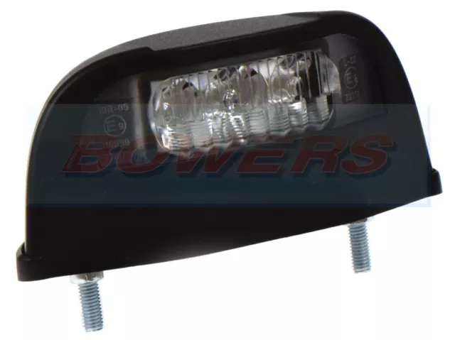 Large Led Number Plate Light Lamp Suitable Ifor Williams Brian James Trailers