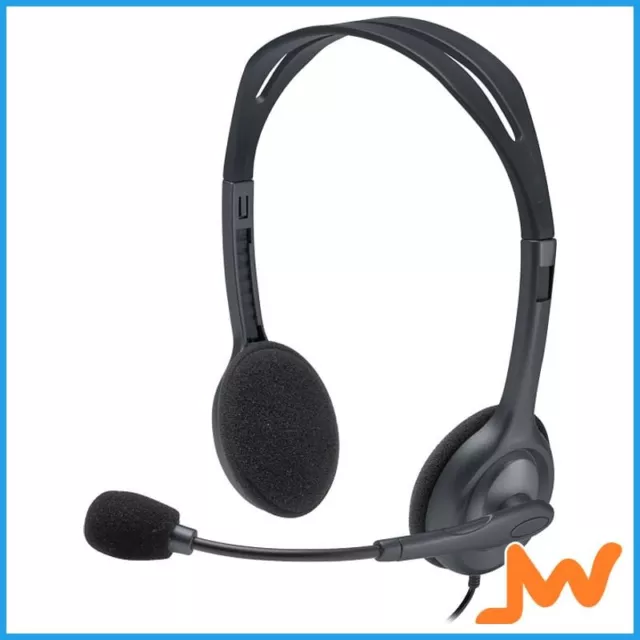 Logitech H111 Affordable Multi-Device Stereo Headset - 4 Pole 3.5mm