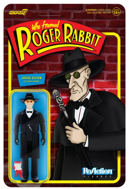 Judge Doom Who Framed Roger Rabbit Super 7 Reaction Figure