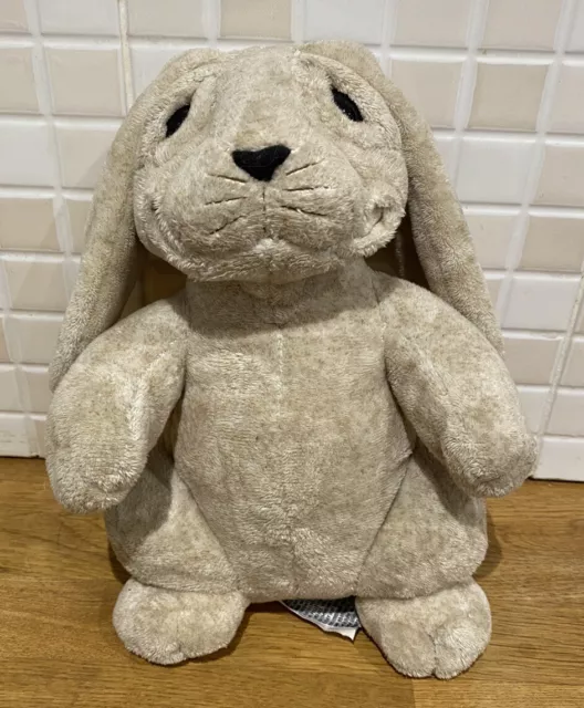 Cuddly Quarry Critters 2003 Soft Plush Bunny Rabbit With Floppy Ears