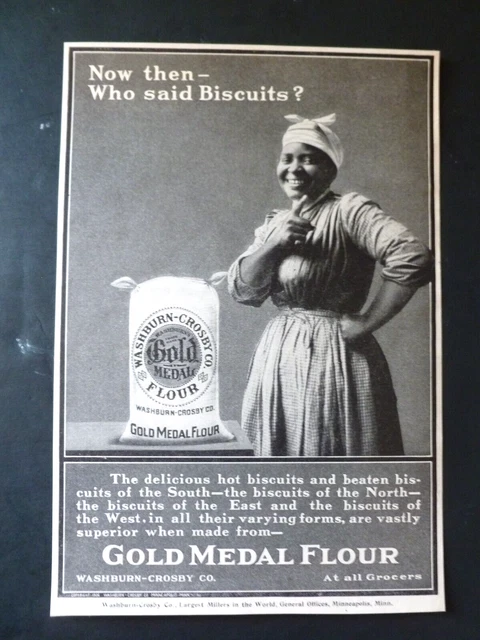 HTF Antique 1910 Ad – Washburn Crosby Gold Medal Flour Vtg