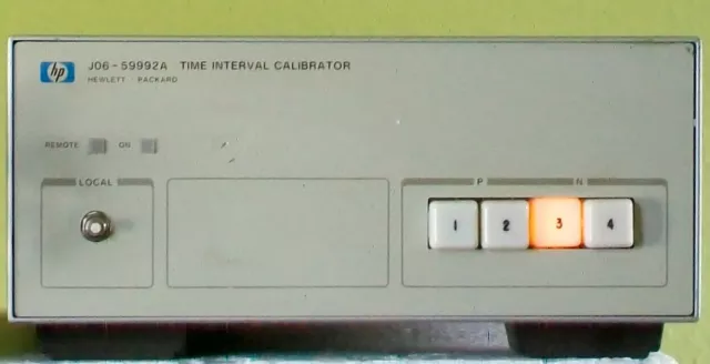 Agilent Hewlett Packard HP J06-59992A Time interval calibrator for 5370B 53132A