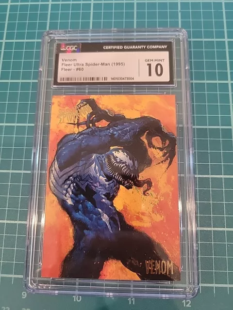 1995 Fleer Ultra Spider-Man #60 Venom CGC 10 GEM MINT Marvel Comics 🔥