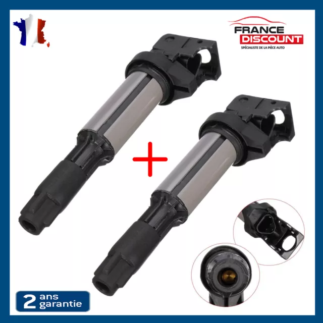 2 bobine Allumage pour C4 308 1.6 VTI THP = 597064 597091 9806702780 9807841880