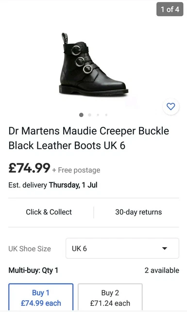Maudie buckle sales ankle boots