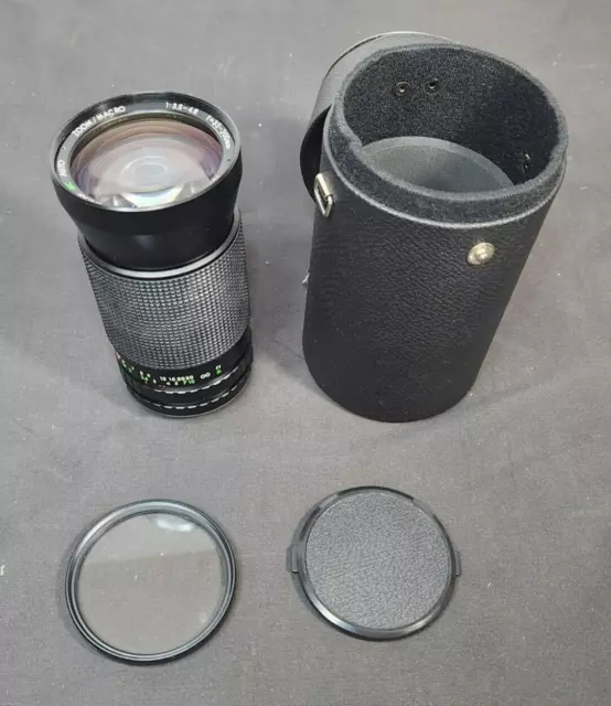 Sakar MC Auto Camera Zoom Lens Macro 1:3.5-4.8 f=35-200 mm 101872 w/ Case & UV