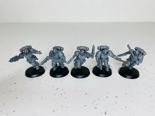 Kill Team 40k Black Templar Primaris Assault Intercessors Painted By Studio 489 - Foto 6
