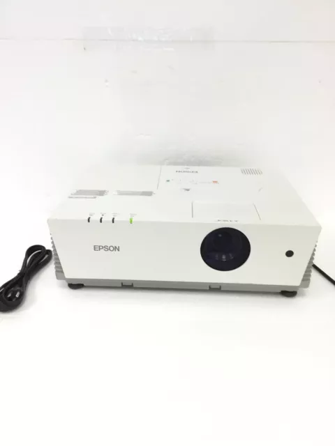 EPSON EMP-6100 VGA RS-232C Home Theatre Projector w/Bulb Only 27 hours used/L@@K
