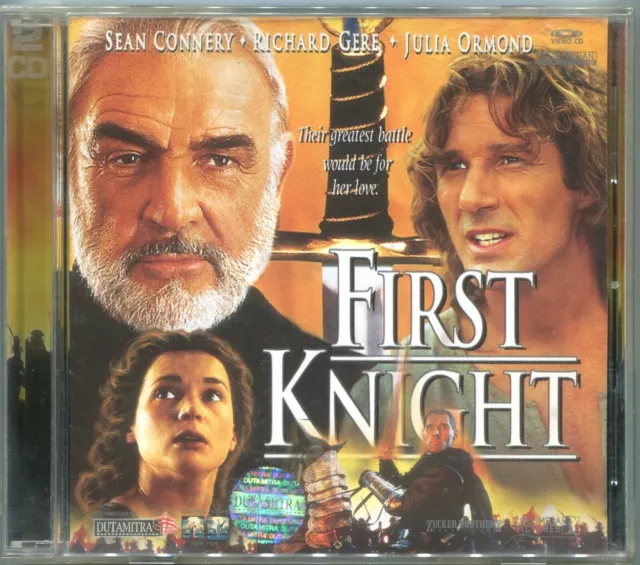 1995 First Knight - Sean Connery Original Video CD VCD Set Indo Edition Rare OOP
