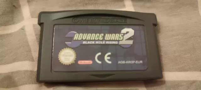 FRANÇAIS Advance Wars 2 II Black Hole Rising Nintendo Game Boy Advance gba ds