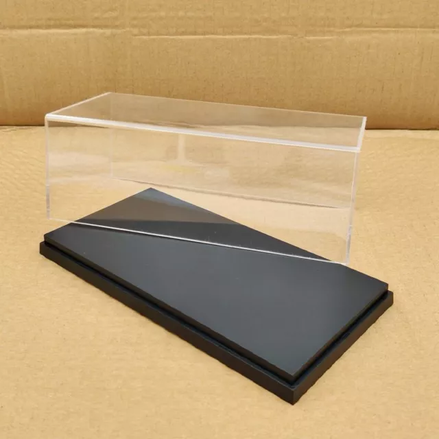 20cm Acrylic Case Toys Car Display Boxes Transparent Dustproof Motorcycle Models