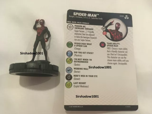 Heroclix Spider-Man 008 Marvel Avengers War of the Realms