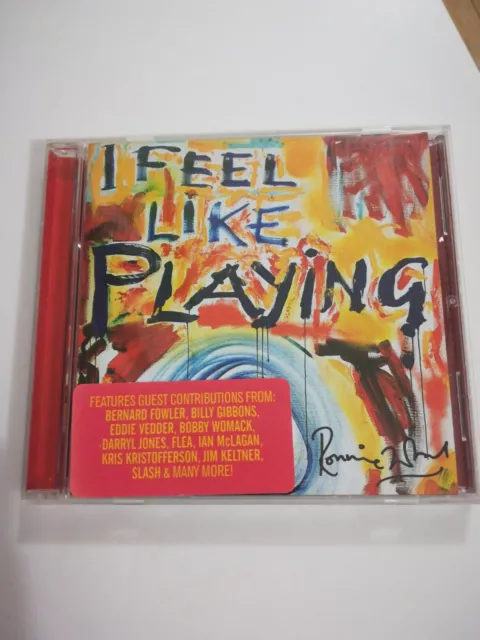 Ronnie Wood I Feel Like Playing CD Album Aussie Issue Rolling Stones