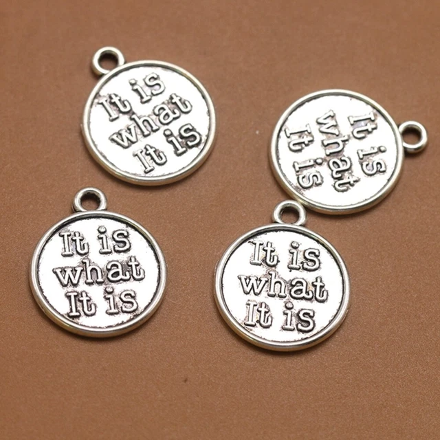 20 Pcs Letters Connector Pendants Holiday Pendant Decoration
