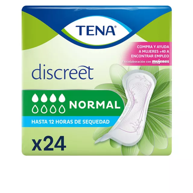 Higiene Tena Lady mujer DISCREET compresa incontinencia normal 24 u