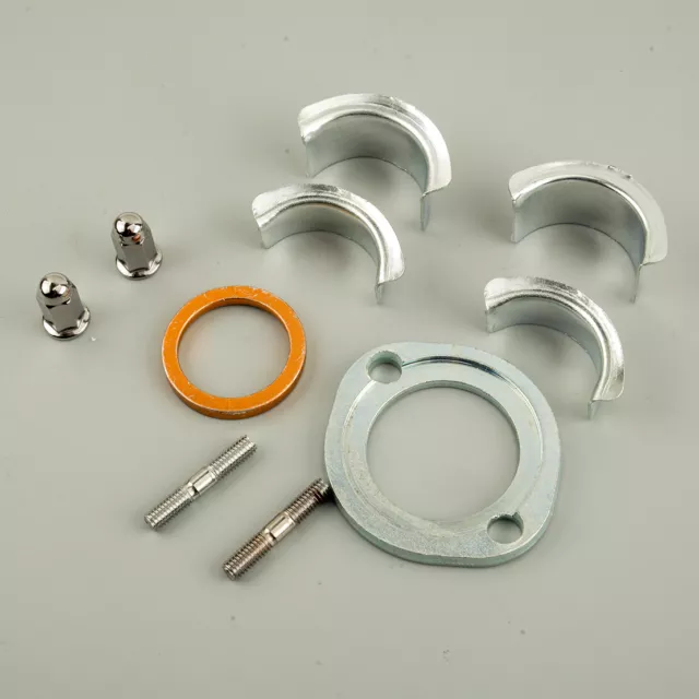 Exhaust Muffler Collets Collar Clamp Holder Repair Kit fit for Honda CG125 XL185