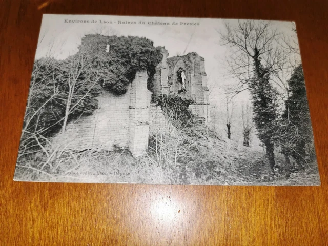 CPA - 02 - LAON - Ruins of the Castle of Presles