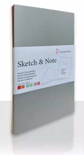 Hahnemühle Papier Sketch & Note, DIN A 5, 125 g/m²|Schreibwaren