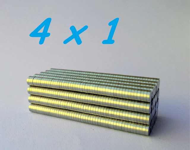 2 Super MAGNETI Potenti 5 X 2,5 X 0,7 Magnete CALAMITA Calamite Per FIMO Ferrite - Foto 3