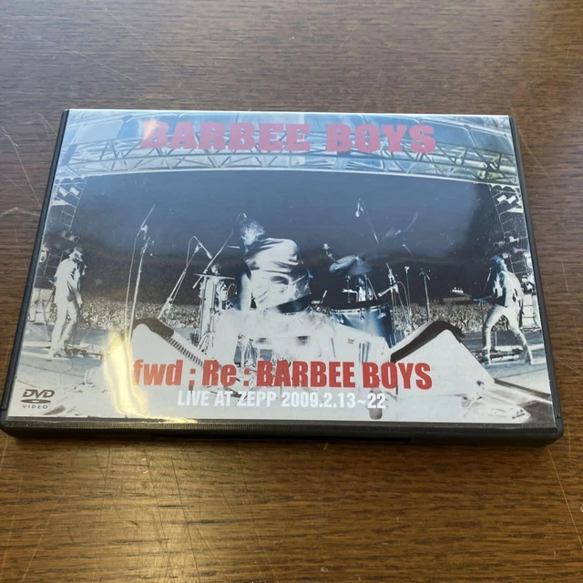 fwd：Re/BARBEE BOYS DVD BARBIE BOYS LIVE at Zepp DVD 2009 Rock Concert Used 6000 Yen