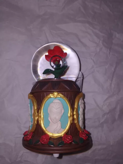 Disney Parks Beauty and the Beast Musical Rose Cameo Globe Tale as Old as Time