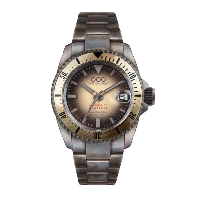 Out Of Order 001-21.SA Orologio da polso Uomo Sand Automatico Quaranta
