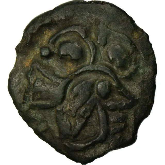[#659132] Monnaie, Bituriges, Bronze Æ, TTB, Bronze, Delestrée:3494