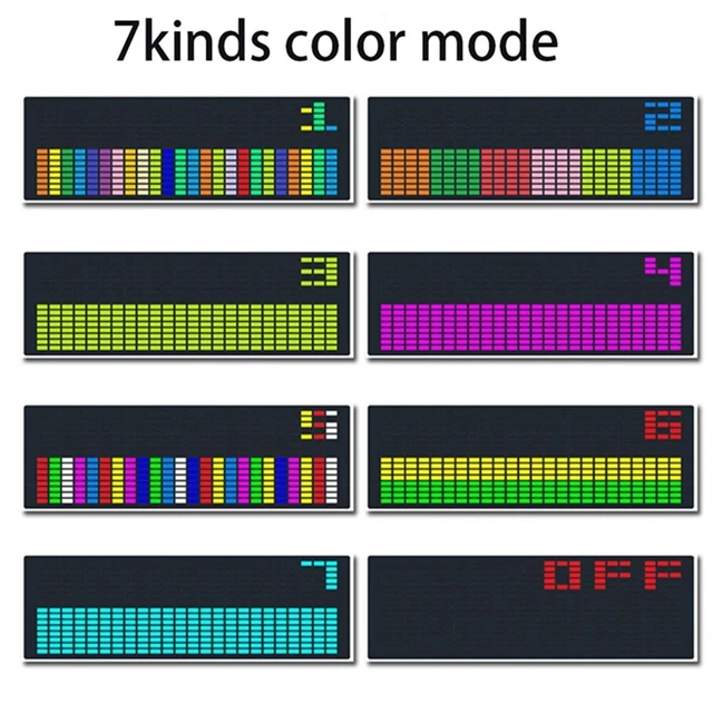 LED MUSIC AUDIO Spectrum Indikator Vu Meter Vfd Audio Atmosphere ...