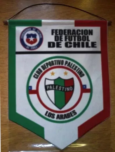 CLUB DEPORTIVO PALESTINO - CHILE - Soccer PENNANT 40 cm - Football