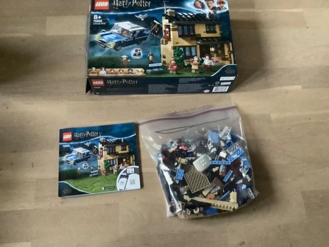 harry potter lego privet drive 75968 complete set