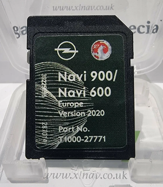 VAUXHALL OPEL CHEVROLET SD Card NAVI 600 900 Navigation Map NAV UPDATE