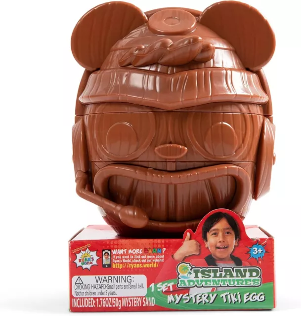 Ryan’s World Island Adventures Mystery Mini Tiki Egg