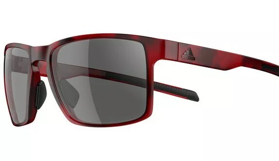 ADIDAS 3000 Wayfinder Crystal Red Havana Sunglasses Lst Lenses - PicClick