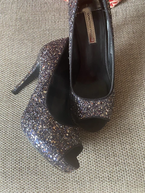 Dorothy perkins on sale glitter shoes