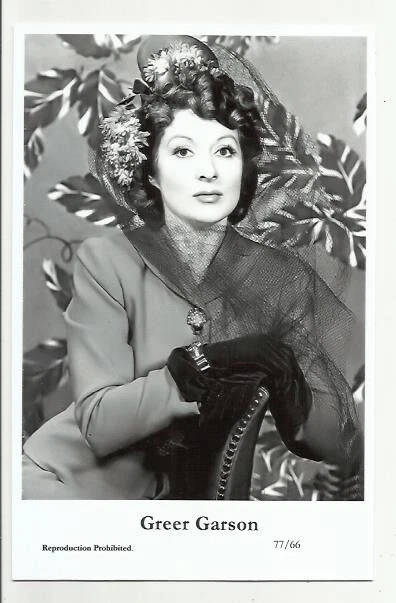 (Bx34) Greer Garson Swiftsure Photo Postcard (77/66) Filmstar Pin Up Glamour