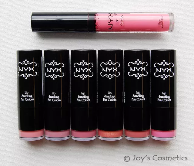 " Rose Promesse " NYX Round Lipstick + Lip Gloss Set Joy's Produits Cosmétiques