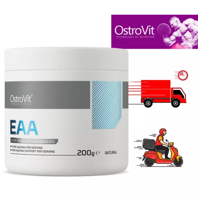 OstroVit EAA NEUTRO - 200 g aminoacidi essenziali in polvere rigenerazione