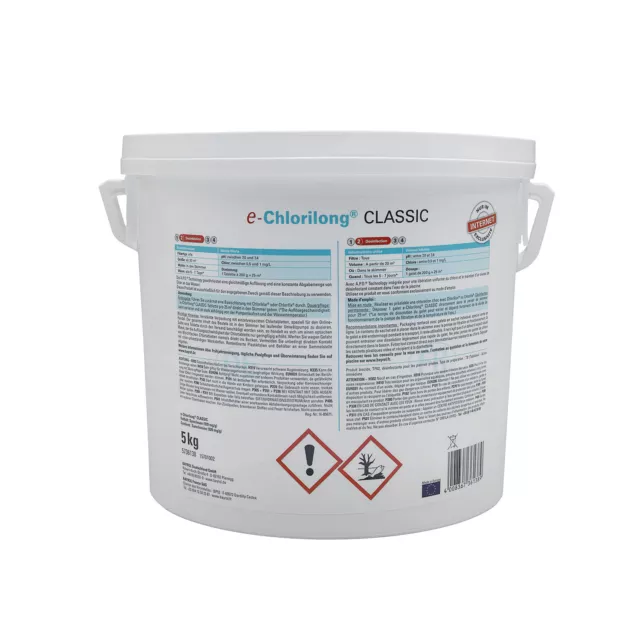 BAYROL e.CHLORILONG CLASSIC Galet 200g - 5kg | Chlore Lent Stabilisé 3