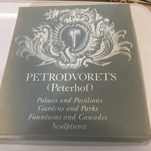 Petrodvorets Peterhof  Palaces, Pavilions, Gardens and Parks Fountains 373 pages